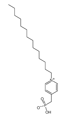 Pyridinium, 4-(phosphonomethyl)-1-tetradecyl-, inner salt (9CI) 结构式