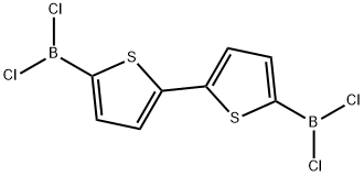 Borane, 1,1'-[2,2'-bithiophene]-5,5'-diylbis[1,1-dichloro- 结构式