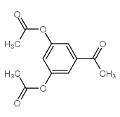 3,5-二乙酰氧基苯乙酮 结构式