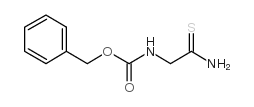 N-苄氧甲酰甘氨酸硫代酰胺 结构式