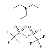 三乙基铵双(三氟甲磺酰)亚胺 结构式