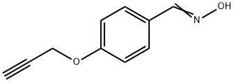 4-(2-丙炔-1-基氧基)苯甲醛肟 结构式