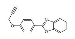 Benzoxazole, 2-[4-(2-propyn-1-yloxy)phenyl]- 结构式