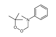 N-((叔丁基过氧)甲基)-N-甲基苯胺 结构式