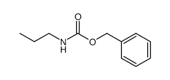 N-丙基氨基甲酸苄酯 结构式