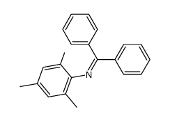 N-(diphenylmethylene)-2,4,6-trimethylaniline 结构式