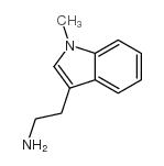 1-甲基色胺 结构式