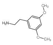 3,5-二甲氧基苯乙胺 结构式