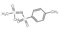 S,S-二甲基-N-(对甲苯磺酰基)磺基肟 结构式