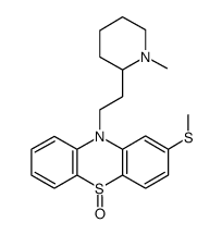 硫利达嗪EP杂质C 结构式