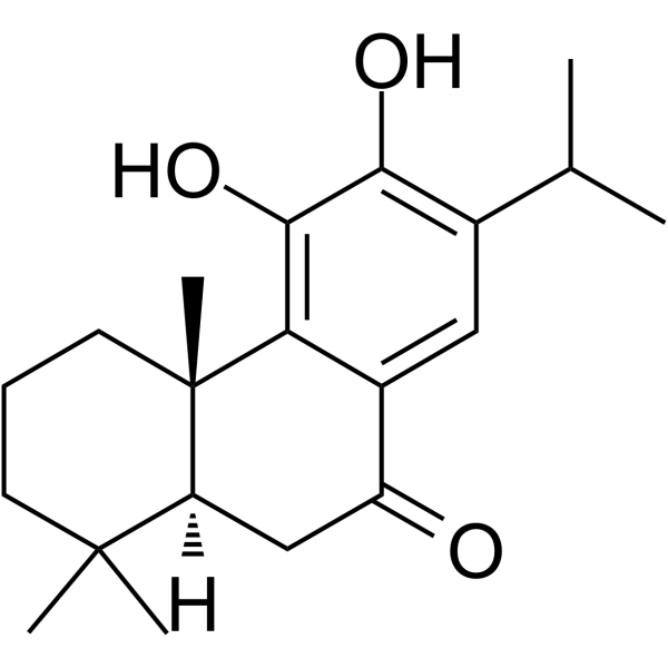 11-羟基柳杉酚 结构式