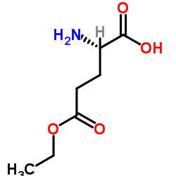 L-谷氨酸5乙脂 结构式