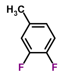 3,4-二氟甲苯 结构式