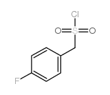 4-氟苯基甲磺酰氯 结构式