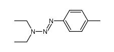 1-Triazene, 3,3-diethyl-1-(4-methylphenyl)- 结构式