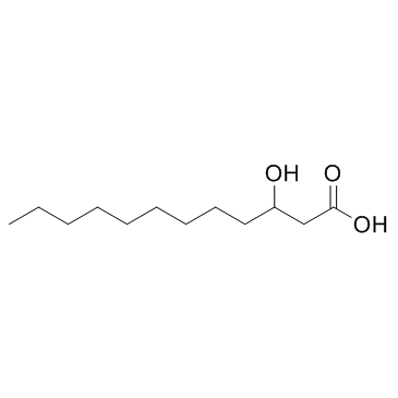 3-羟基月桂酸 结构式