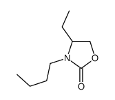 3-丁基-4-乙基-2-恶唑烷酮 结构式
