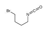 1-溴-4-异氰酸根合丁烷 结构式