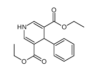 4-苯基-1,4-二氢吡啶-3,5-二羧酸二乙酯 结构式