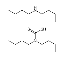 N-丁基丁烷-1-胺(二丁基氨基)二硫代甲酸盐 结构式