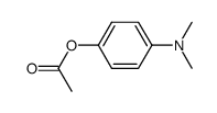 4-二甲氨基苯酚乙酸酯 结构式