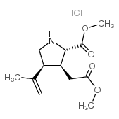 KAINIC ACID DIMETHYL ESTER HYDROCHLORIDE 结构式