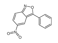 5-硝基-3-苯基-2,1-苯并异恶唑 结构式