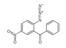 Methanone, (2-azido-5-nitrophenyl)phenyl- 结构式