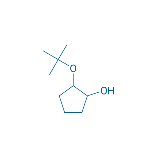 2-叔丁氧基环戊醇 结构式