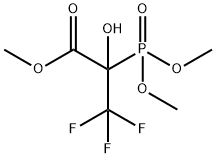 2-(二甲氧基膦酰基)-3,3,3-三氟-2-羟基丙酸甲酯 结构式