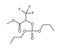 3,3,3-trifluorolactic acid methyl ester dipropyl phosphate 结构式