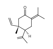 榄香烯酮 结构式
