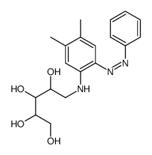 3,4-二甲苯基-6-苯基偶氮-D-核糖胺 结构式