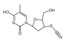 Thymidine, 3'-thio-,3'-cyanate (9CI) 结构式