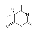 5,5-二氯巴比妥酸 结构式
