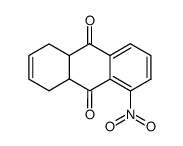 5-硝基-1,4,4a,9a-四氢蒽醌 结构式