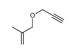 1-Propene, 2-methyl-3-(2-propyn-1-yloxy)- 结构式