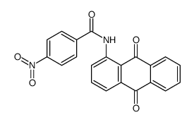 N-(9,10-二氢-9,10-二氧代-1-蒽基)-4-硝基苯甲酰胺 结构式