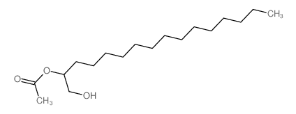 1,2-Hexadecanediol,2-acetate 结构式