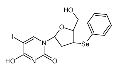 Uridine,2'-deoxy-5-iodo-3'-Se-phenyl-3'-seleno- (9CI) 结构式