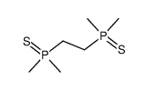 Phosphine sulfide, [2-(dimethylphosphinothioyl)ethyl]dimethyl- 结构式