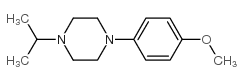 4-(4-甲氧基苯基)-1-(1-甲基乙基)哌嗪 结构式