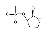 2(3H)-Furanone, dihydro-3-[(methylsulfonyl)oxy]-, (3R)- 结构式
