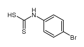 N-(4-溴苯基)二硫代氨基甲酸 结构式