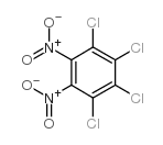 1,2,3,4-四氯-5,6-二硝基苯 结构式