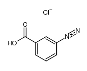 3-羧基苯重氮氯化物 结构式