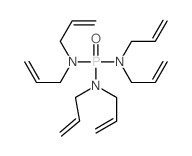 Phosphoric triamide,N,N,N',N',N'',N''-hexa-2-propen-1-yl- 结构式