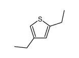 2,4-二乙基噻吩 结构式
