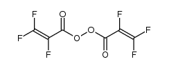 Peroxide, bis(2,3,3-trifluoro-1-oxo-2-propen-1-yl) 结构式
