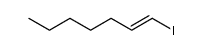 (E)-1-iodohept-1-ene 结构式